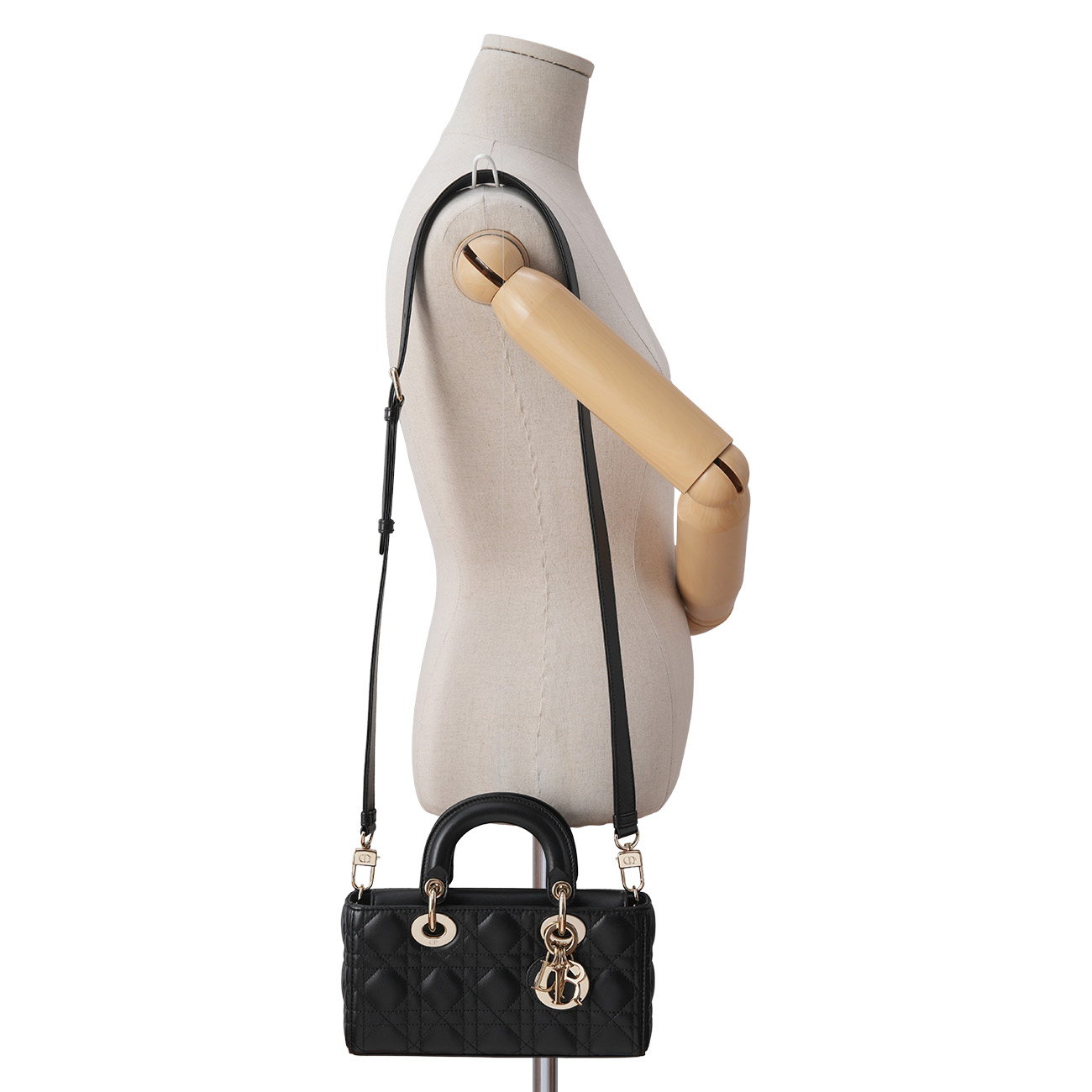 CHRISTIAN DIOR(USED)디올 램스킨 레이디 디조이 스몰